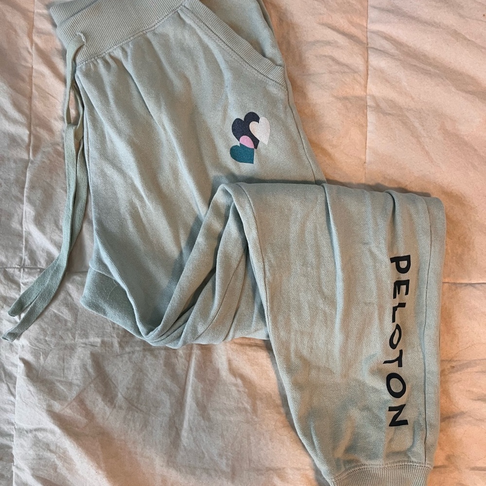 Peloton is Light Green Joggers